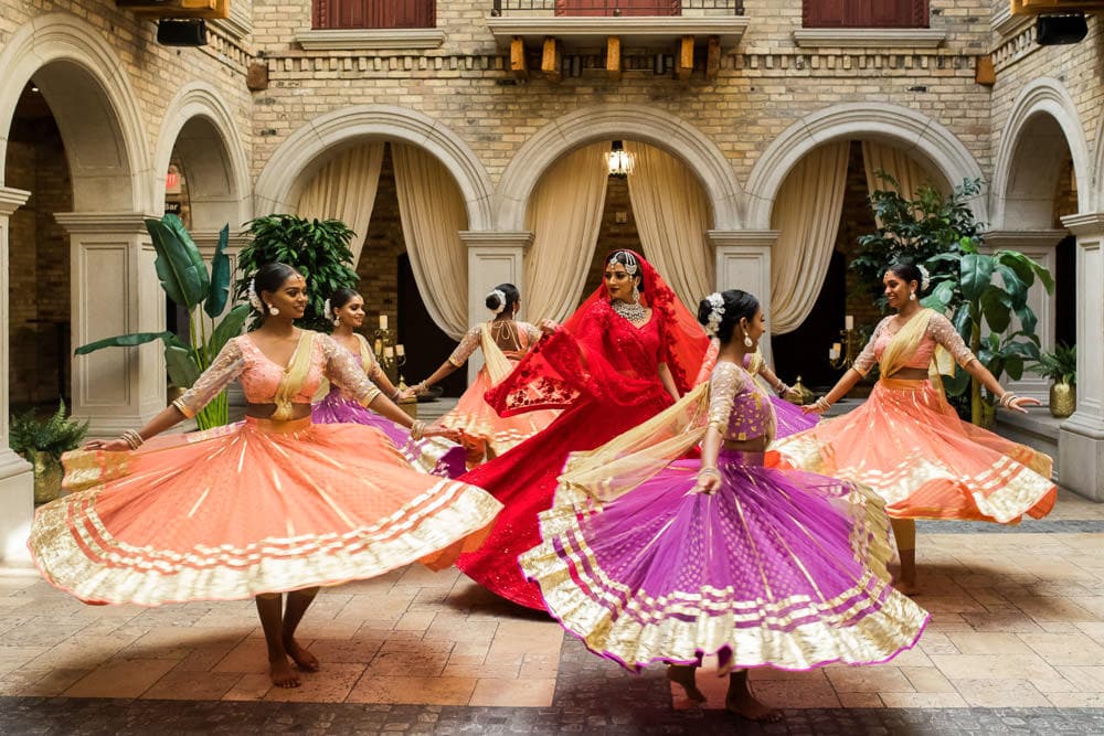 Traditional wedding dance