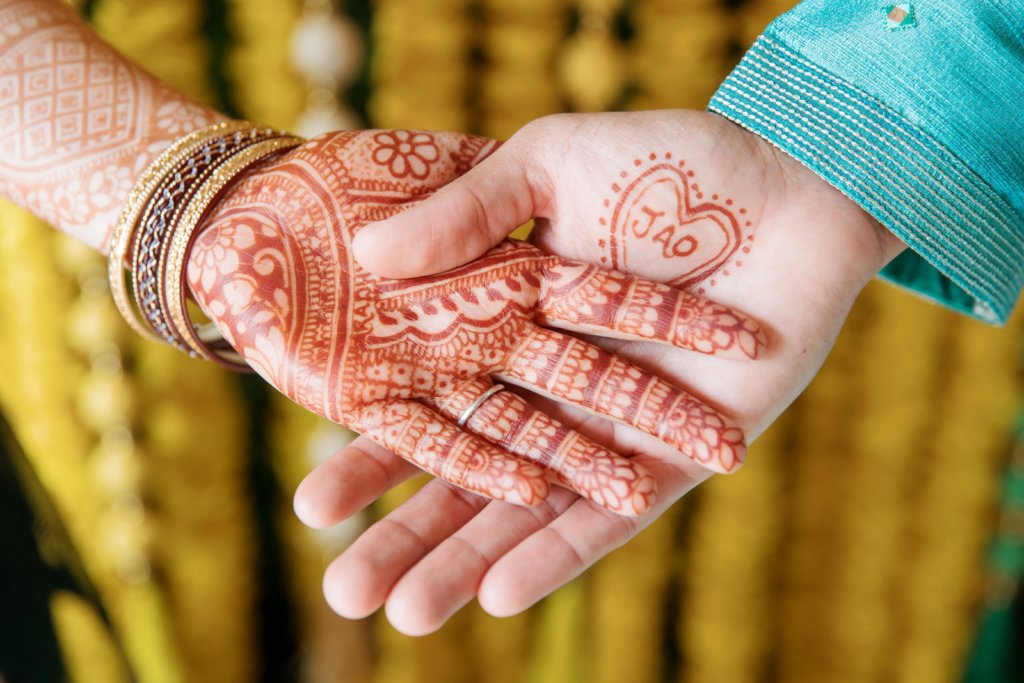 Beautiful Mehndi ceremony celebration